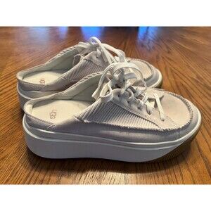 UGG EZ-DUZZIT MULE SHADED CLOVER PLATFORM SNEAKER SHOES US 10 / EU 41 / UK 8 W